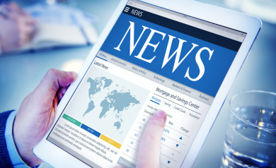 news update latest information headline media article concept